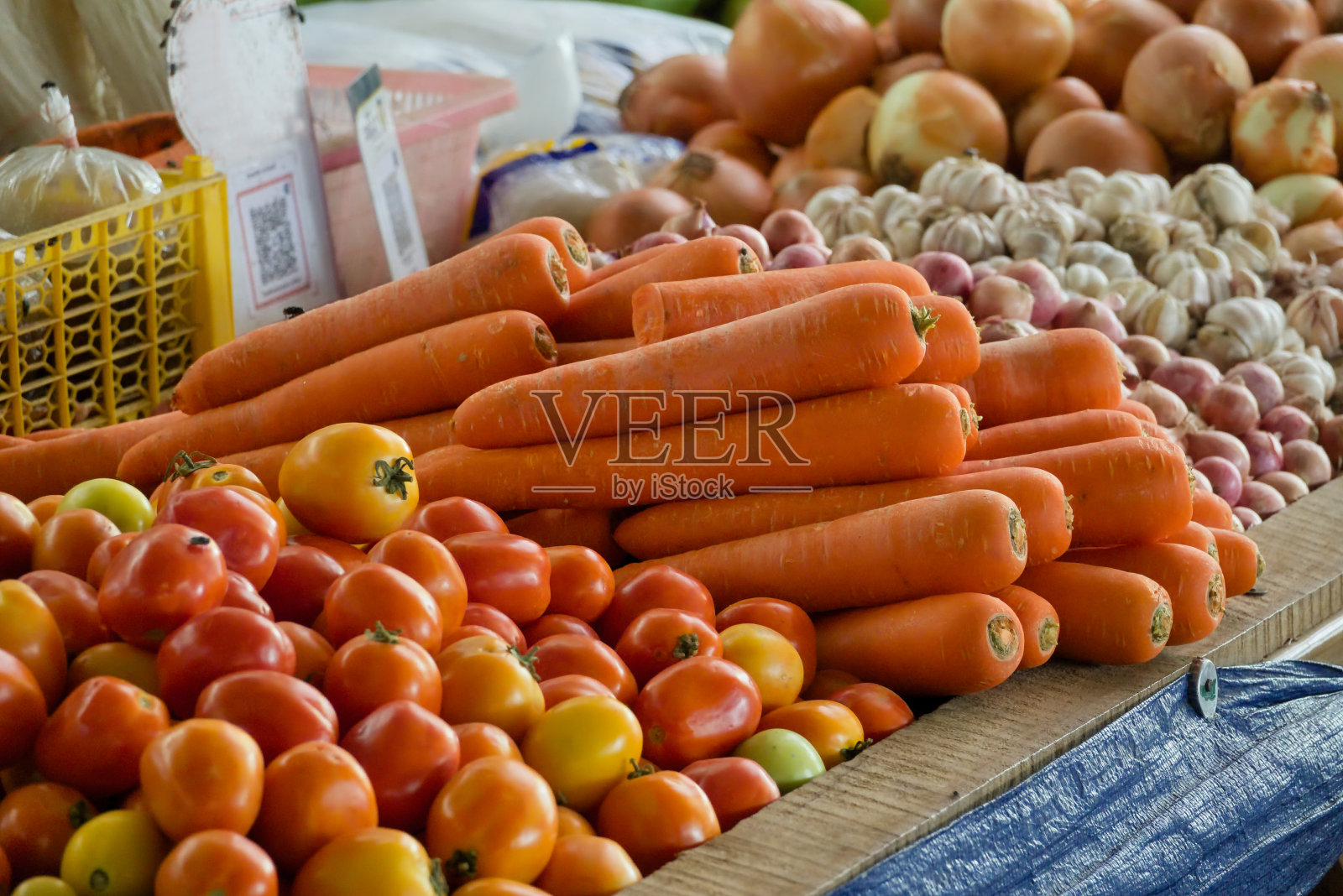 黎明时分:旺永早市照片摄影图片