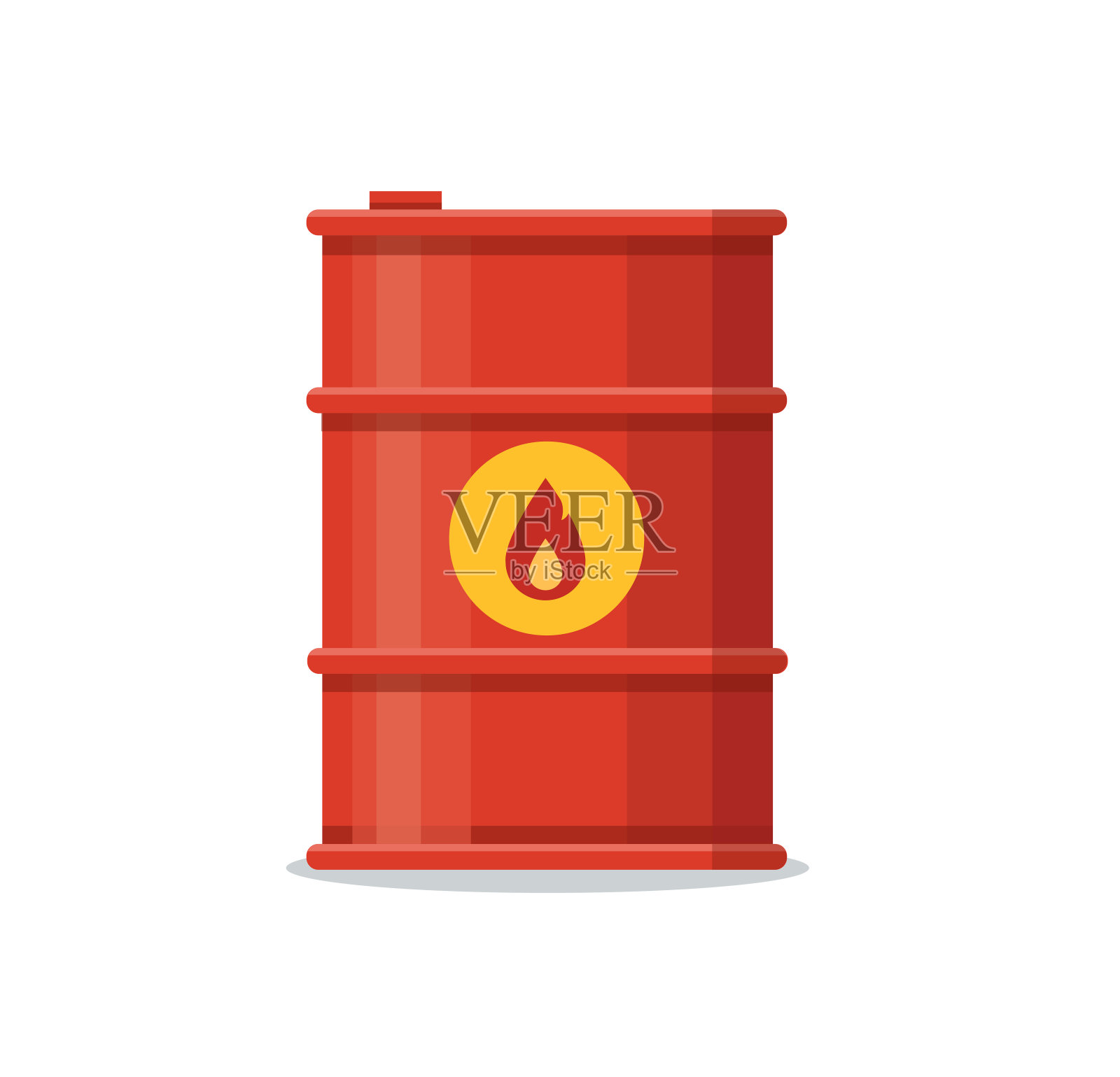 油桶燃料矢量插图插画图片素材