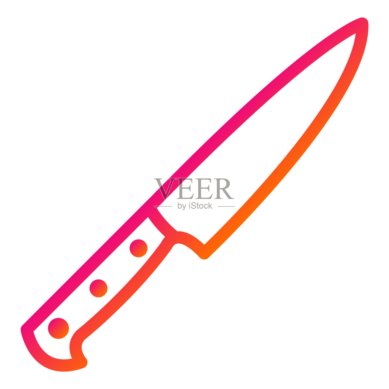 刀矢量图标设计插图插画图片素材