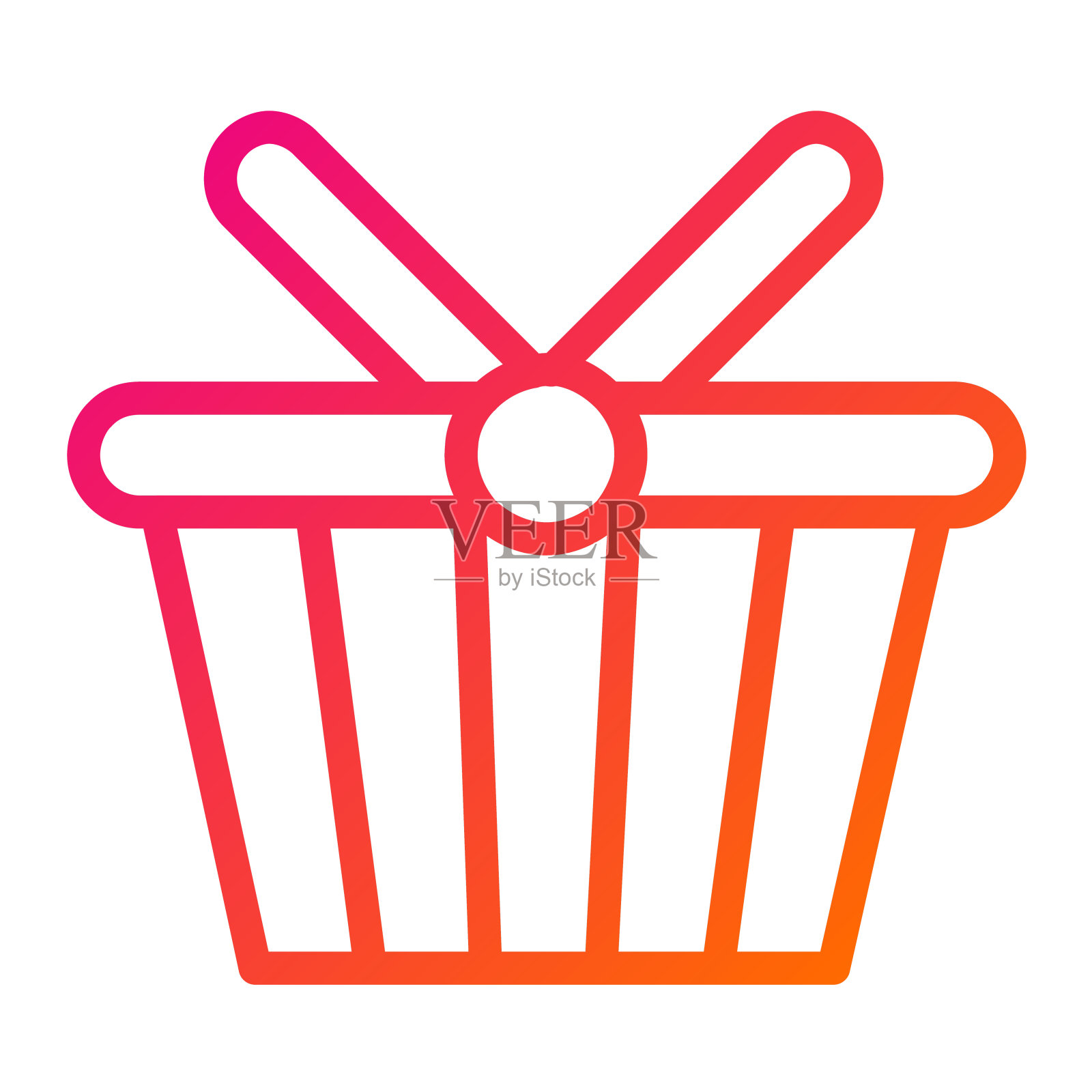 购物篮矢量图标设计插图插画图片素材