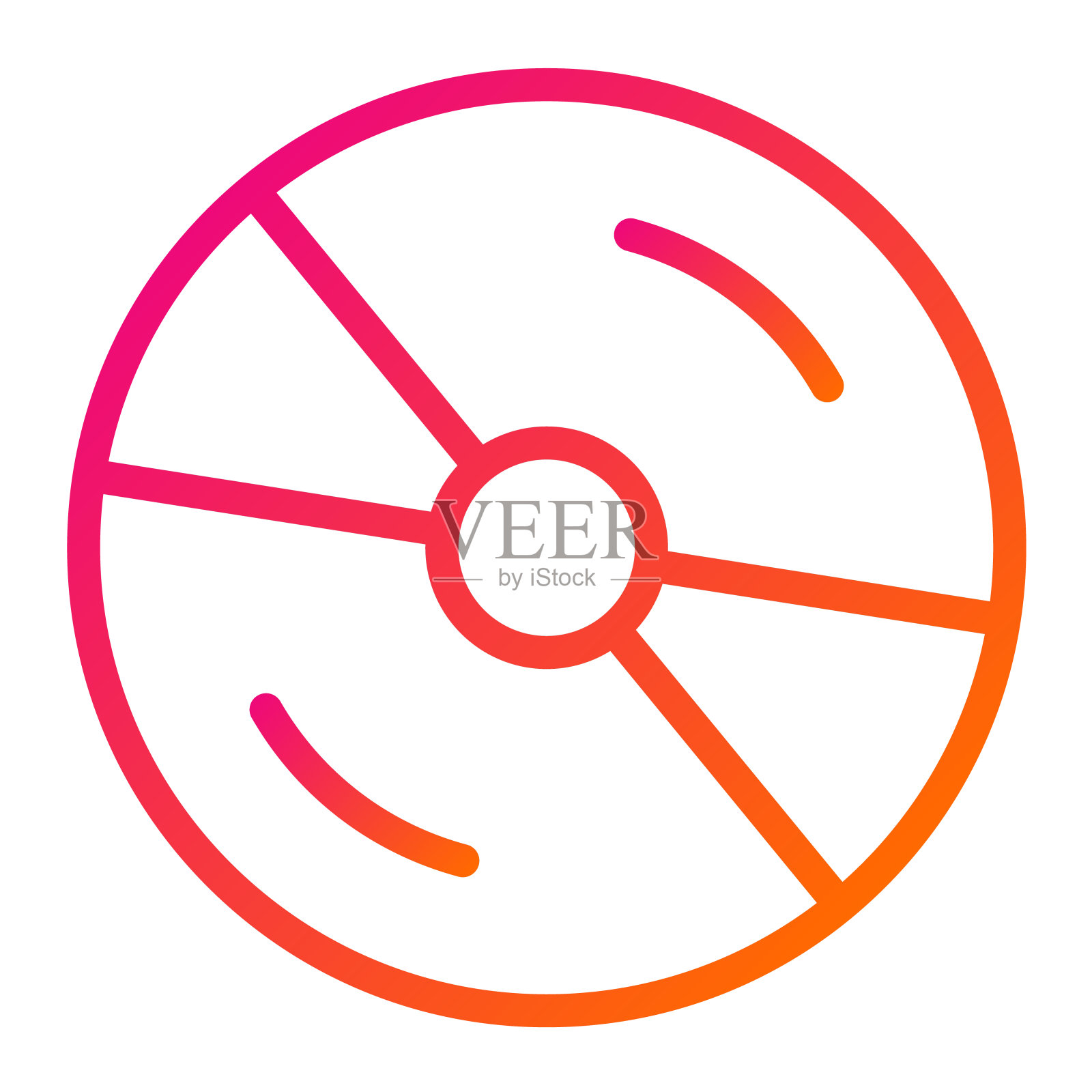 Cd矢量图标设计插图插画图片素材