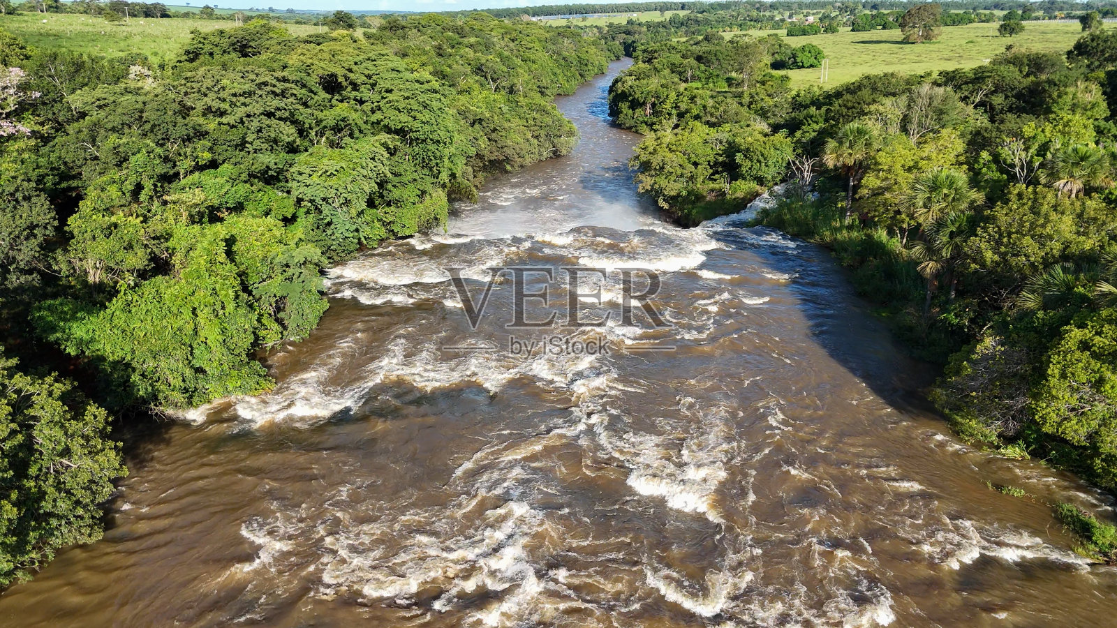 巴西南马托格罗索州卡西兰迪亚- 2024年4月18日:卡西兰迪亚的萨尔托里奥阿波雷旅游景点照片摄影图片