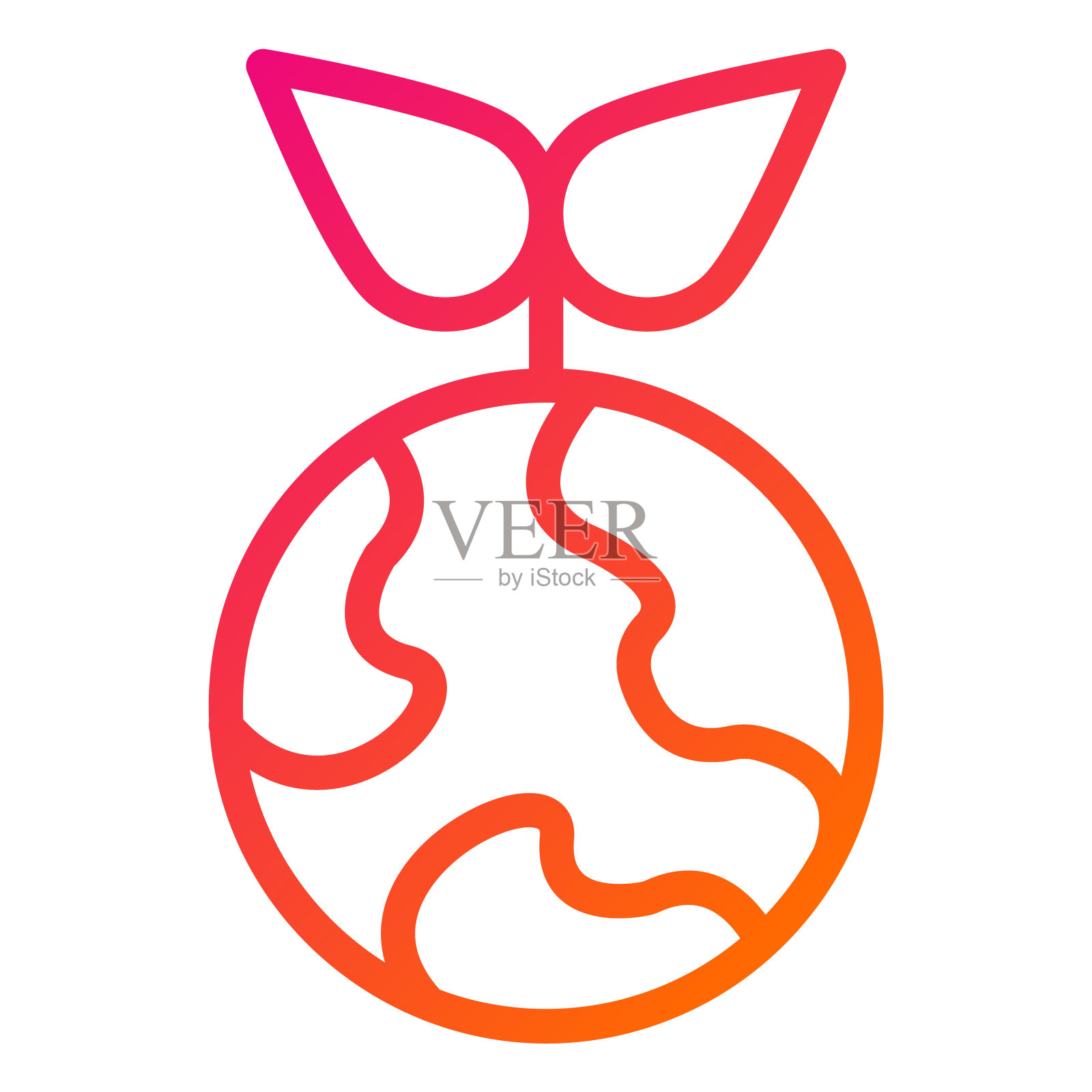 可持续能源矢量图标设计插图插画图片素材