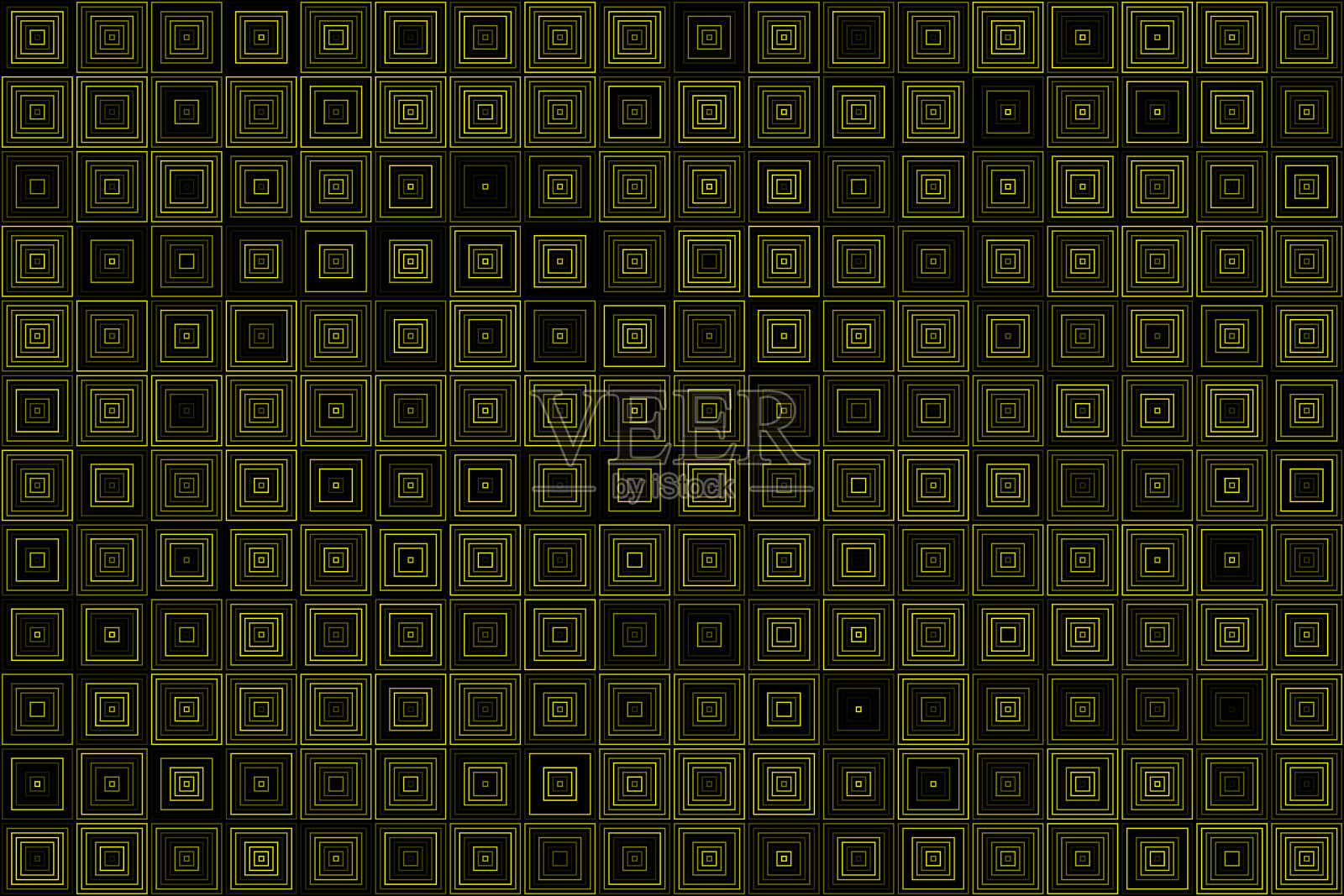 黄色几何正方形图案抽象背景插画图片素材