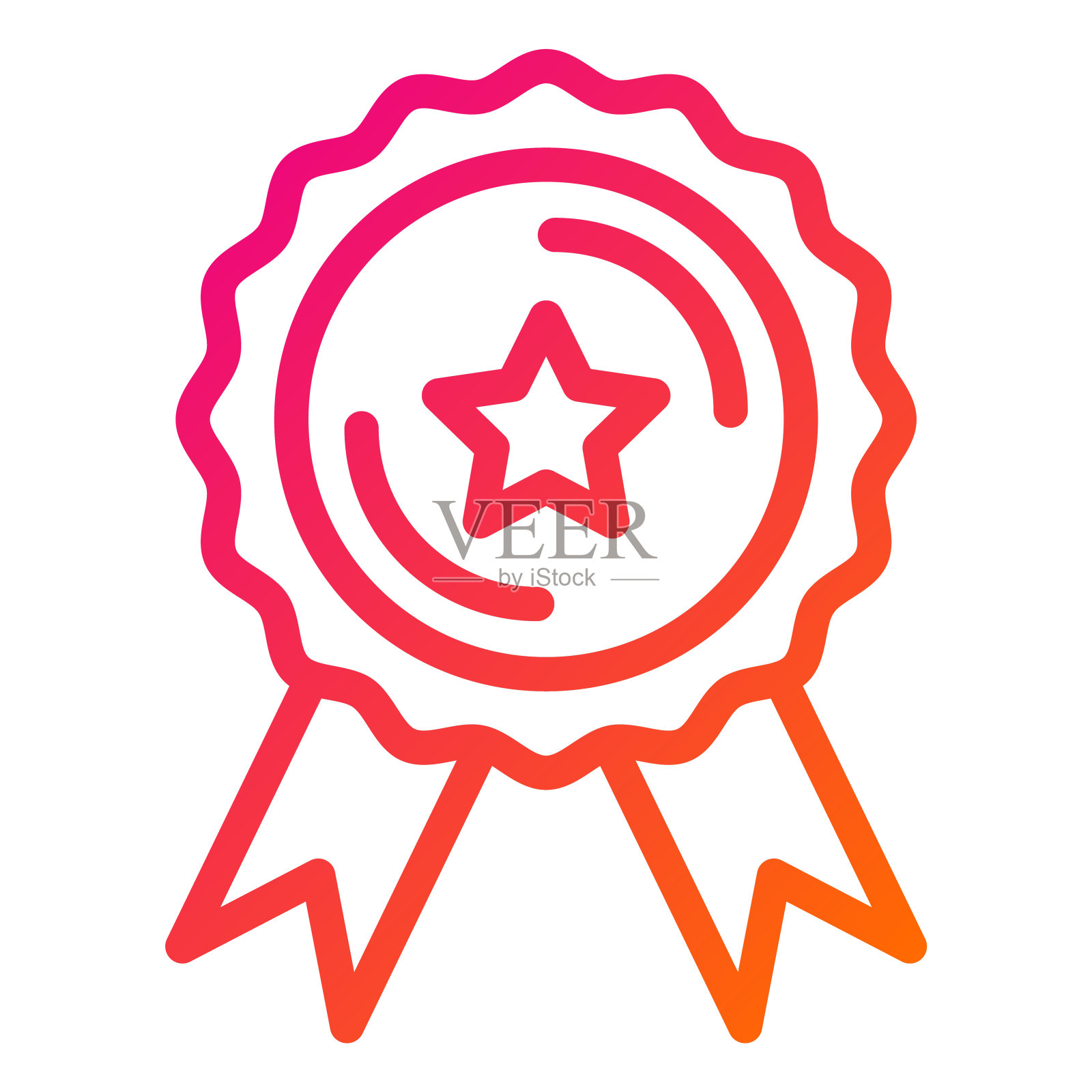 奖项矢量图标设计插图插画图片素材