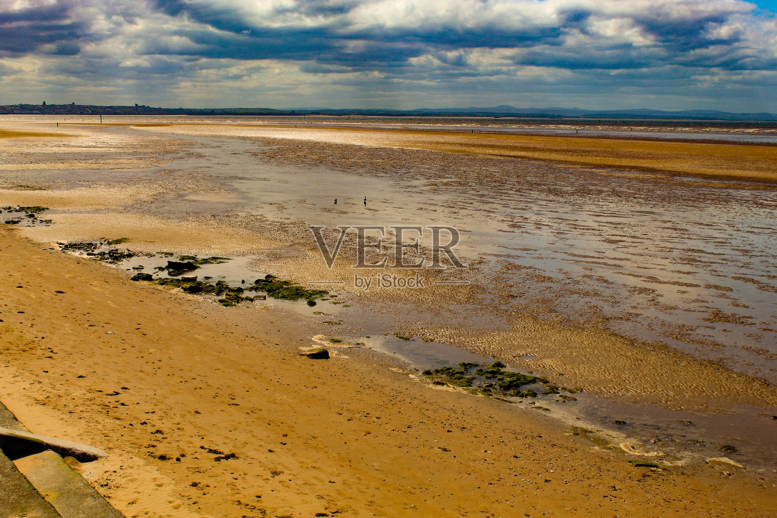 在海滩拍摄的美丽风景和背景照片摄影图片