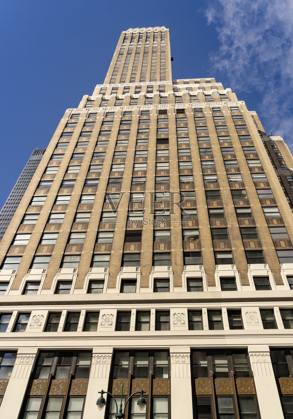 从帝国大厦第五大道眺望照片摄影图片