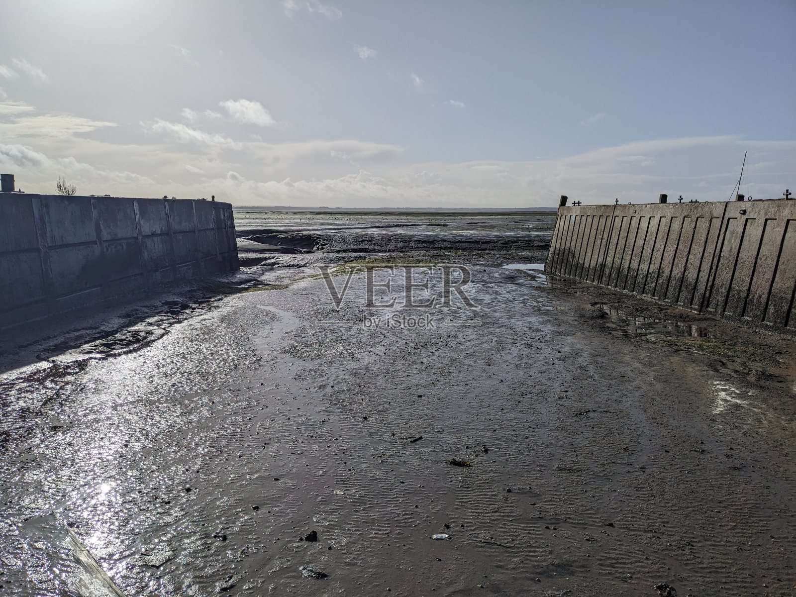 埃塞克斯绍森德的利昂海照片摄影图片