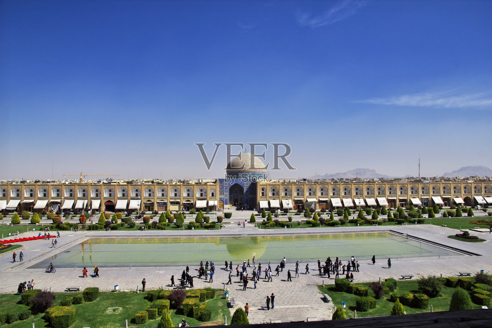 伊朗伊斯法罕伊玛目广场清真寺照片摄影图片