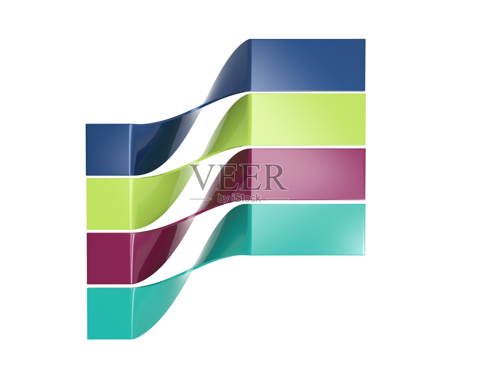 一，二，三，四，三维的进度步骤照片摄影图片