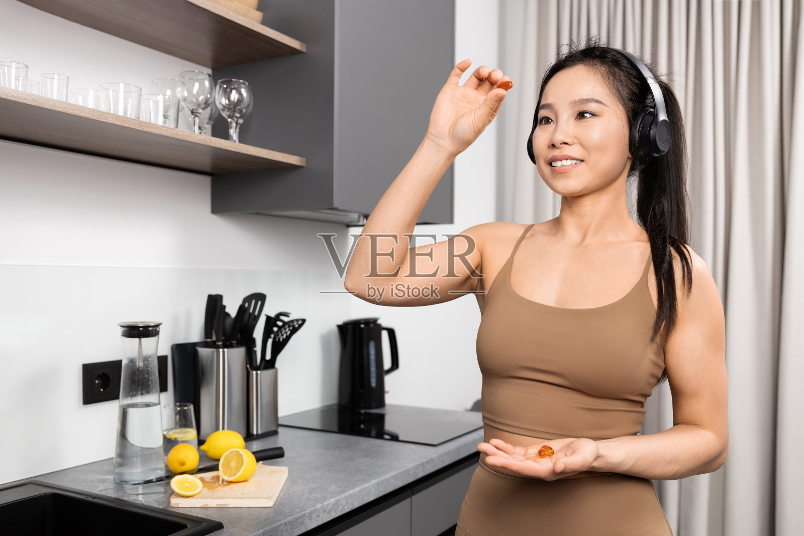 关注营养的健康生活方式选择照片摄影图片