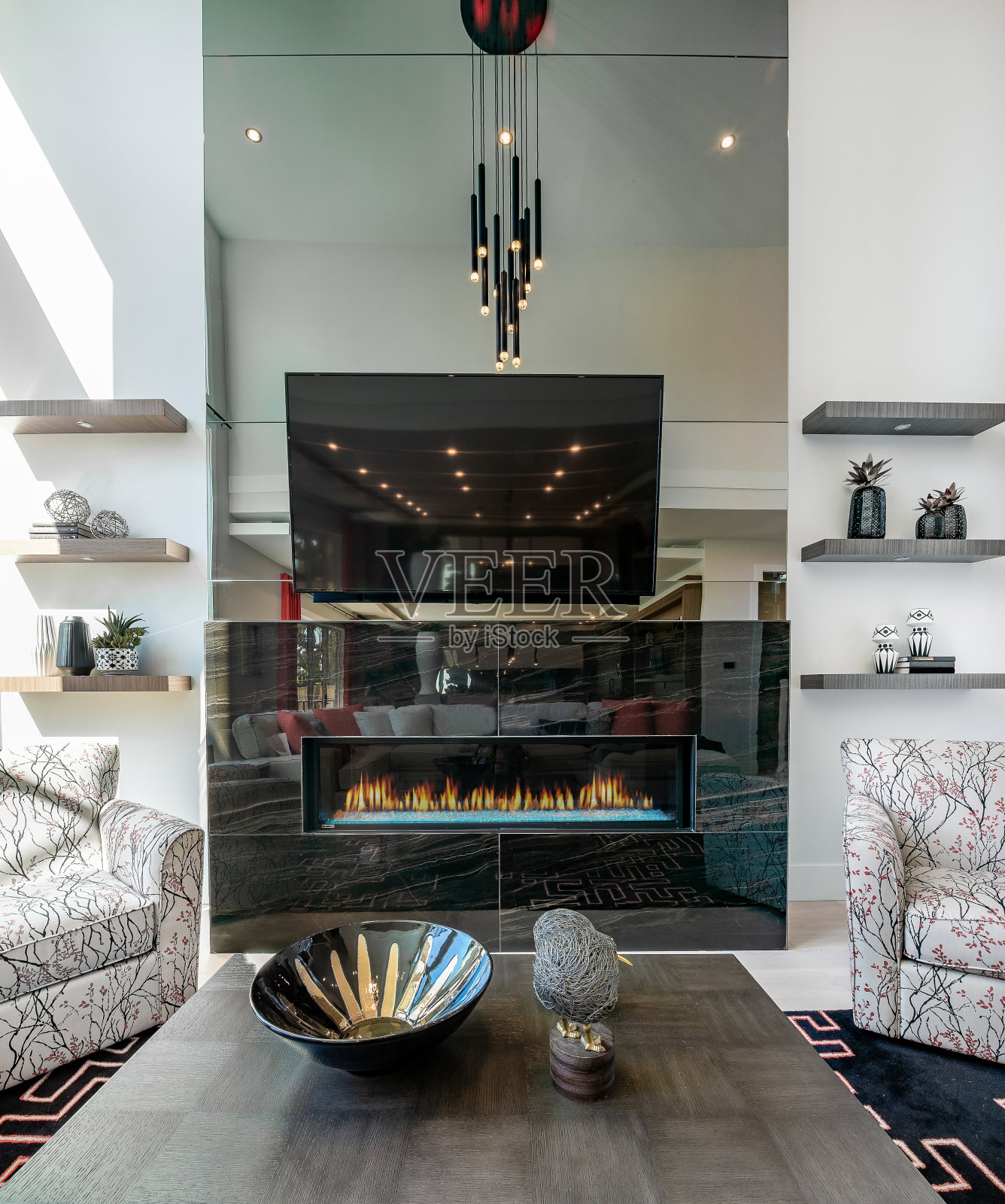 客厅内部照片摄影图片