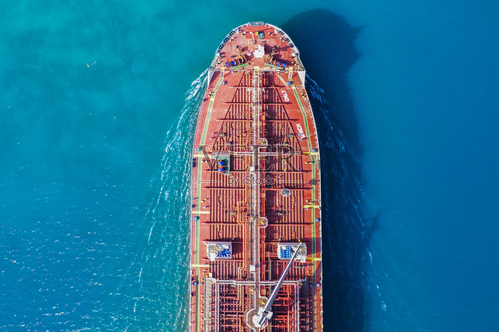 化学品油轮鸟瞰图照片摄影图片