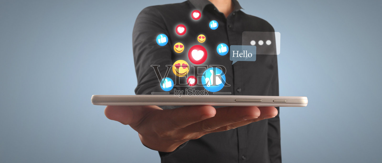 手持平板电脑触摸电脑照片摄影图片