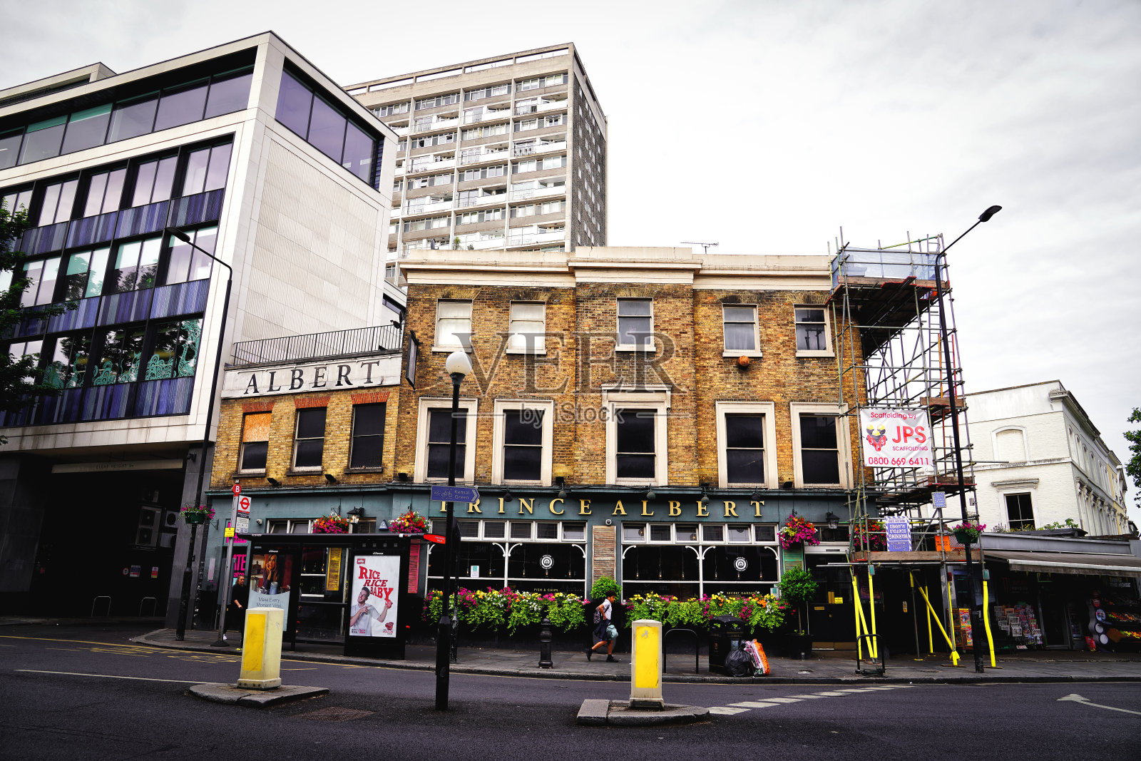 彭布里奇路住宅街，诺丁山时尚商店，肯辛顿和切尔西，伦敦W2，英格兰，英国，大不列颠，欧洲照片摄影图片