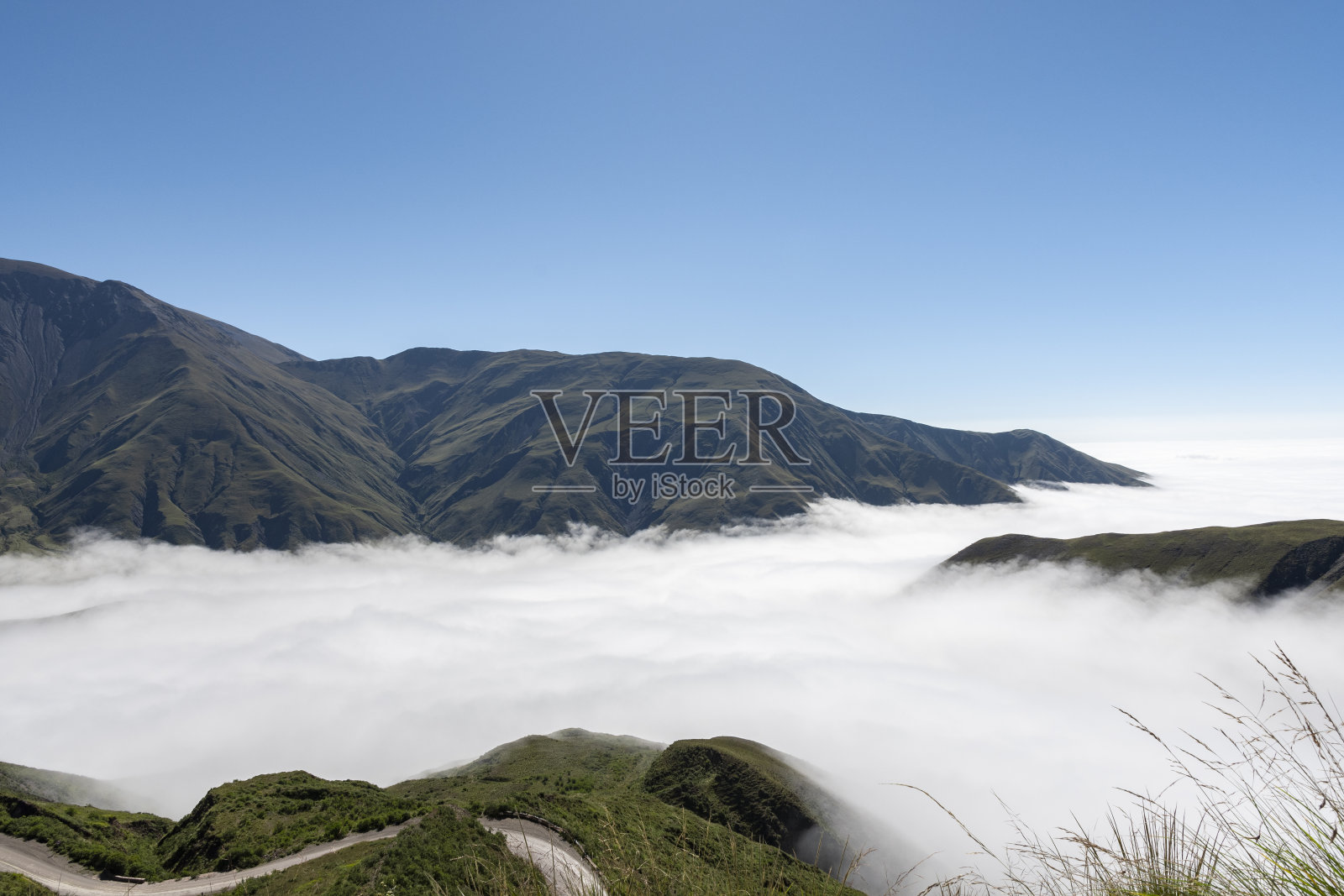 阿根廷萨尔塔卡奇山谷的景色照片摄影图片