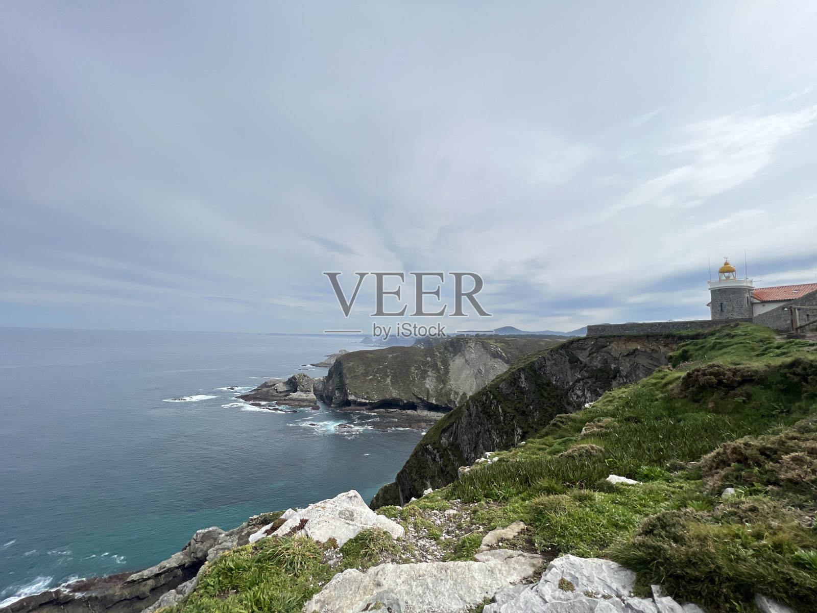 海岸线阿斯图里亚斯照片摄影图片