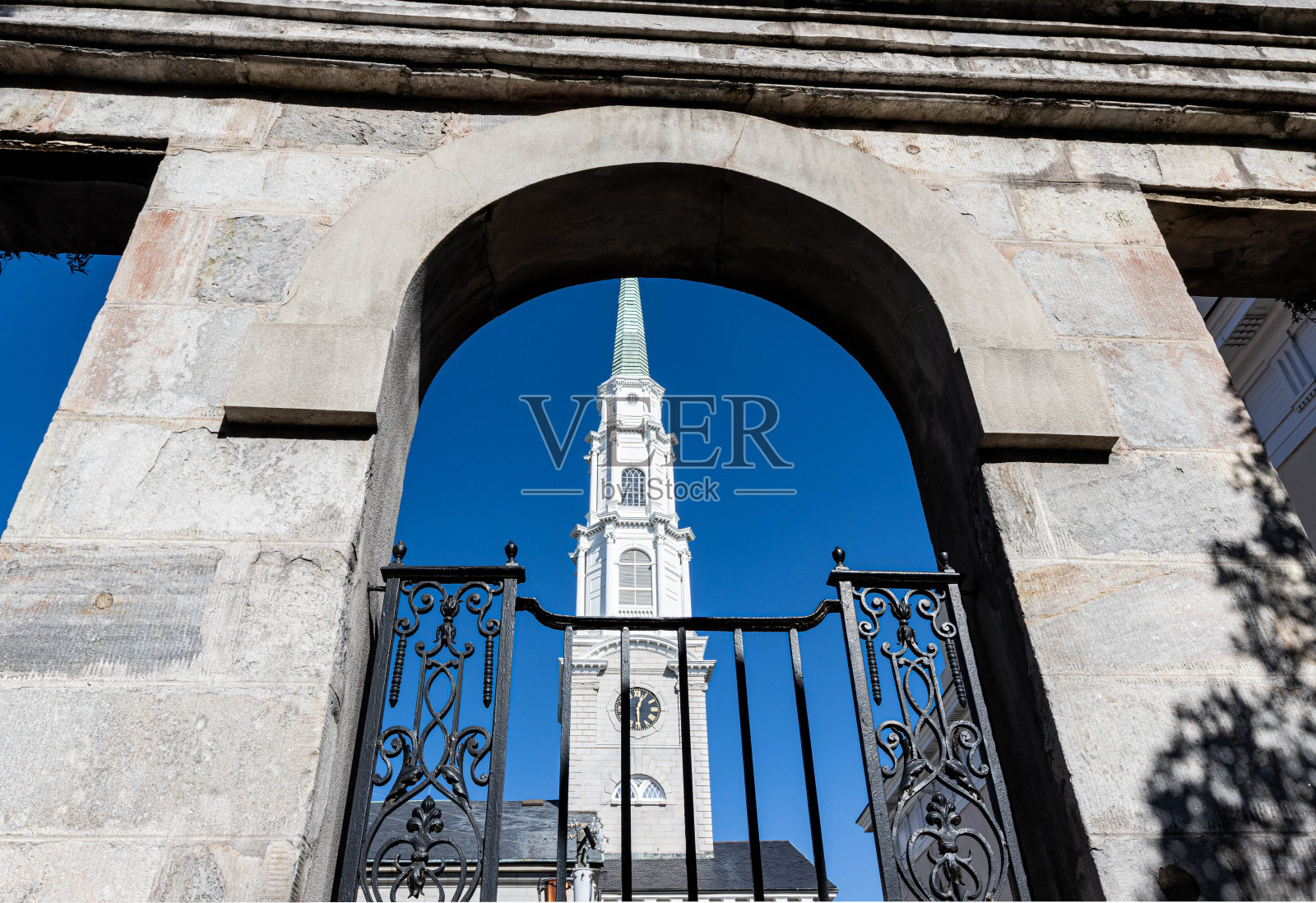 历史无党派长老会教堂照片摄影图片