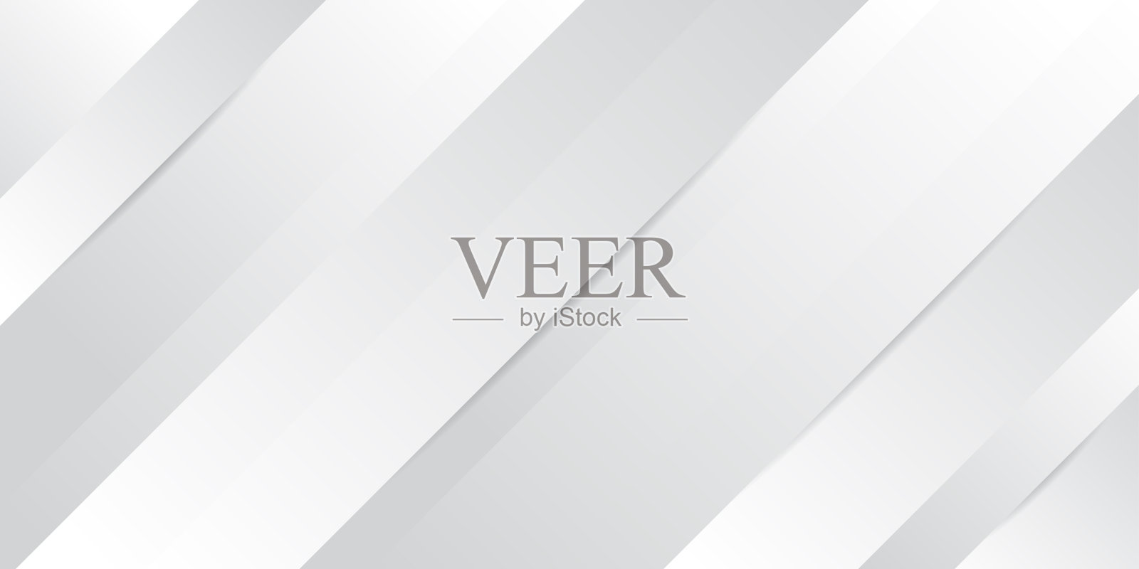 灰色和白色的对角线，几何建筑，精致的抽象背景。矢量插图。插画图片素材