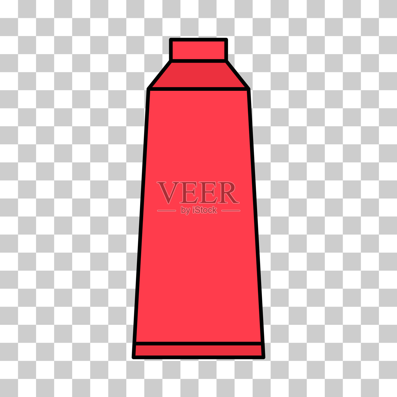 牙刷护理图标，牙齿卫生网站标志，健康医学矢量插图插画图片素材