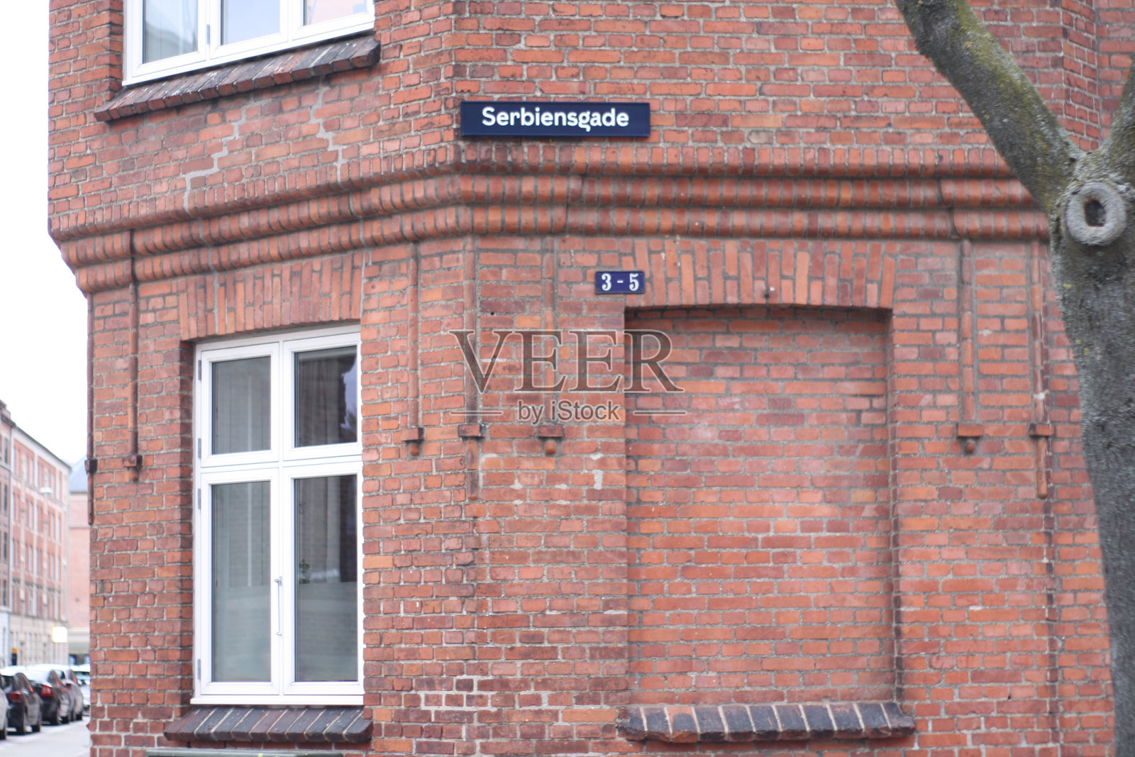 丹麦哥本哈根的塞尔维亚街道照片摄影图片