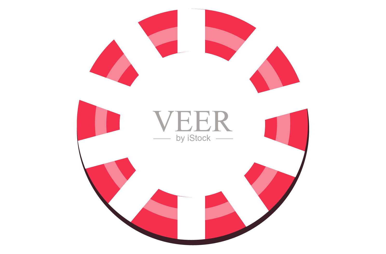 浮动环。矢量图插画图片素材