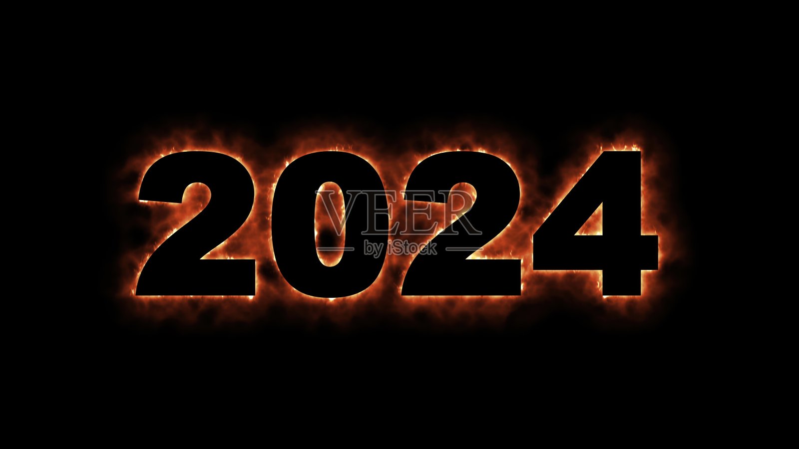 2024火文本照片摄影图片