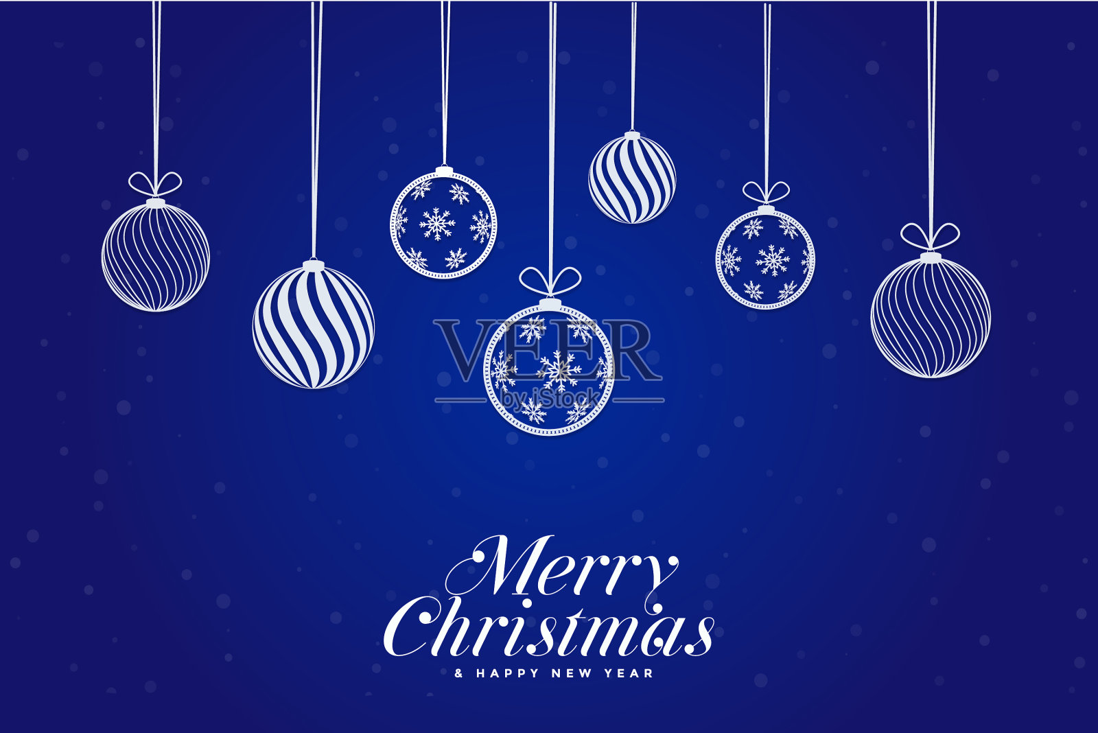 圣诞快乐闪闪发光的背景和矢量元素收集插画图片素材