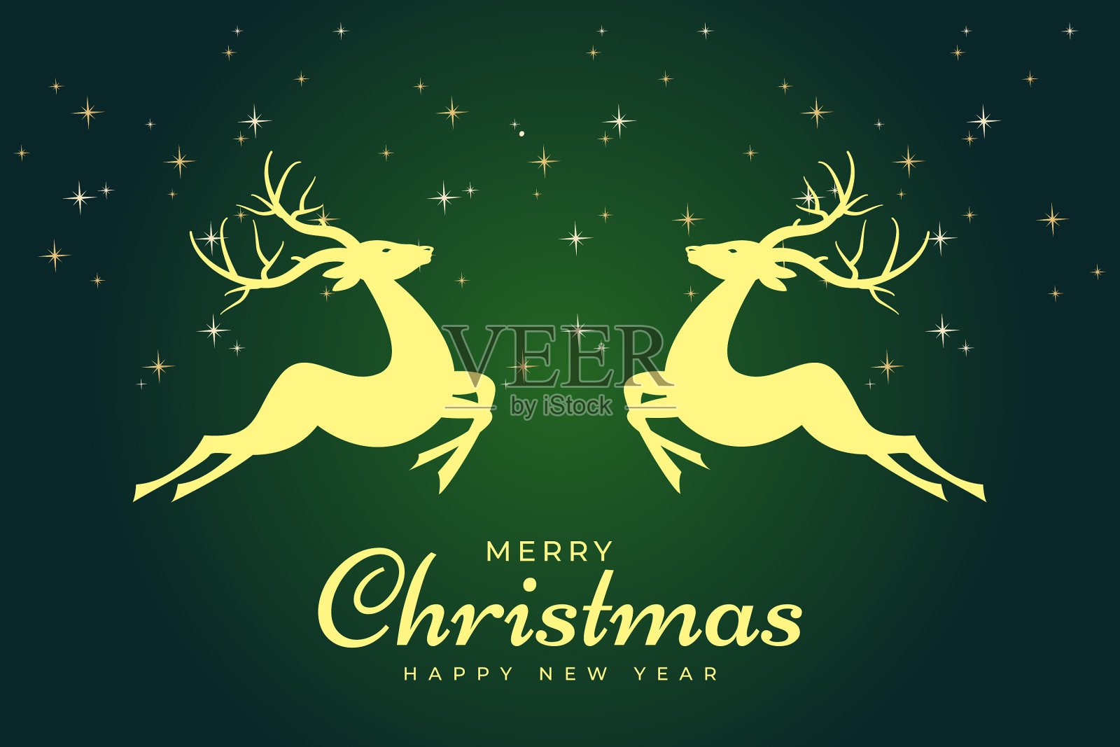 圣诞快乐背景，圣诞装饰矢量插画图片素材