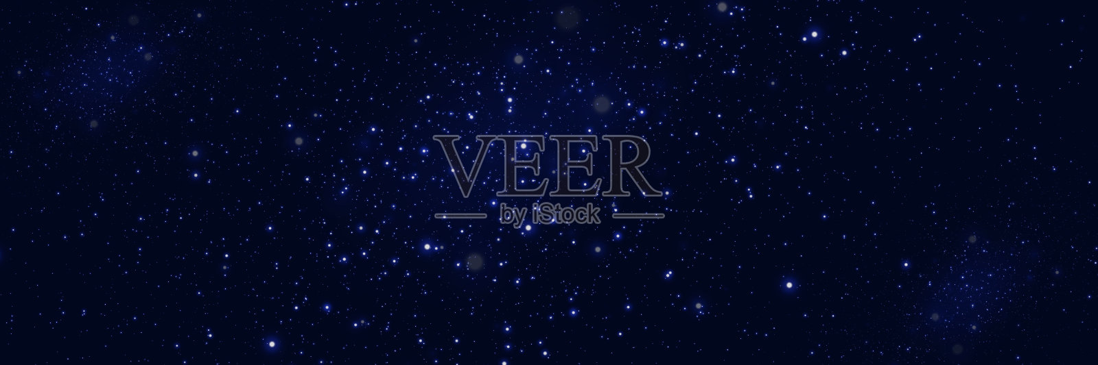 繁星满天的夜空。夜空背景上耀眼的星星。插画图片素材