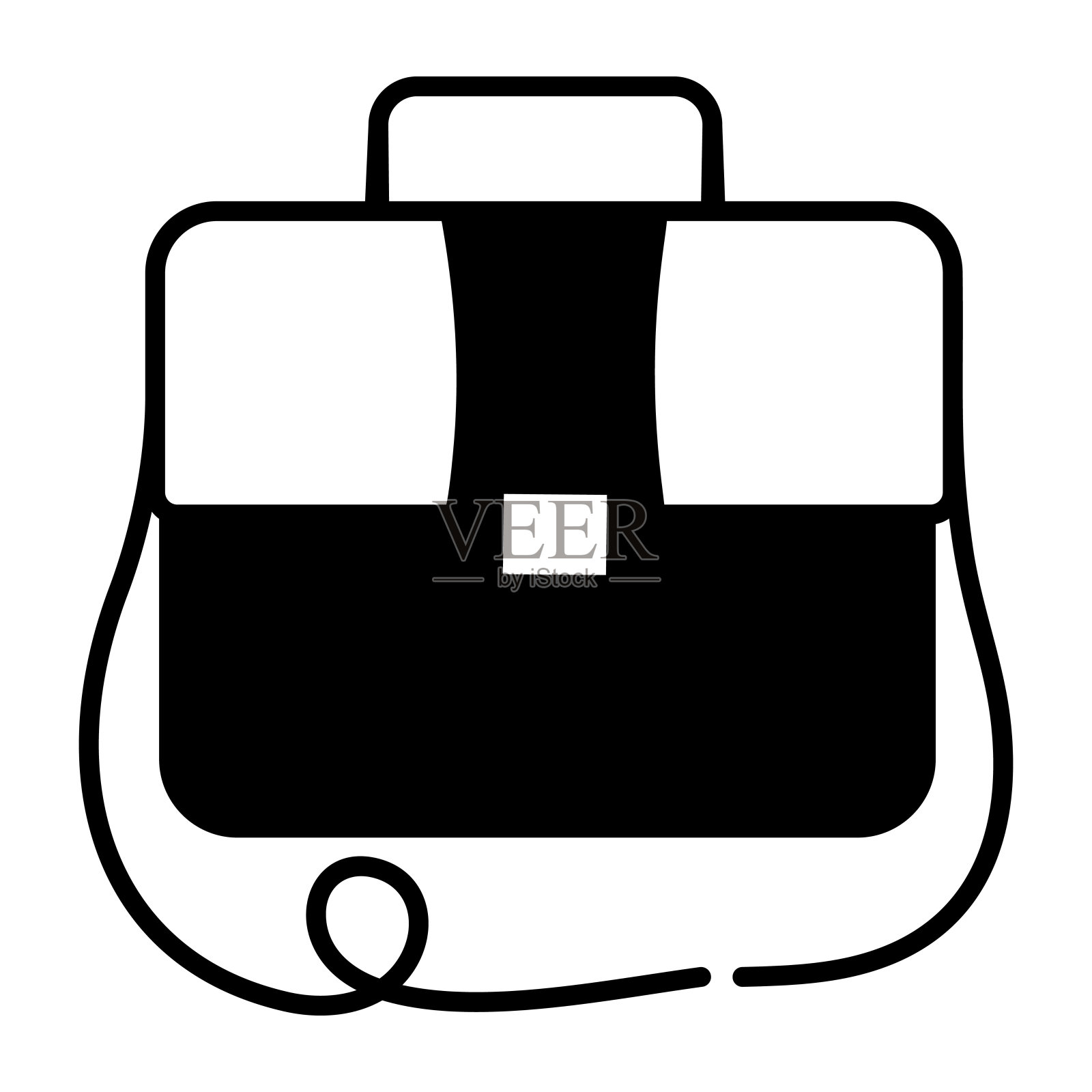 女士钱包插画图片素材