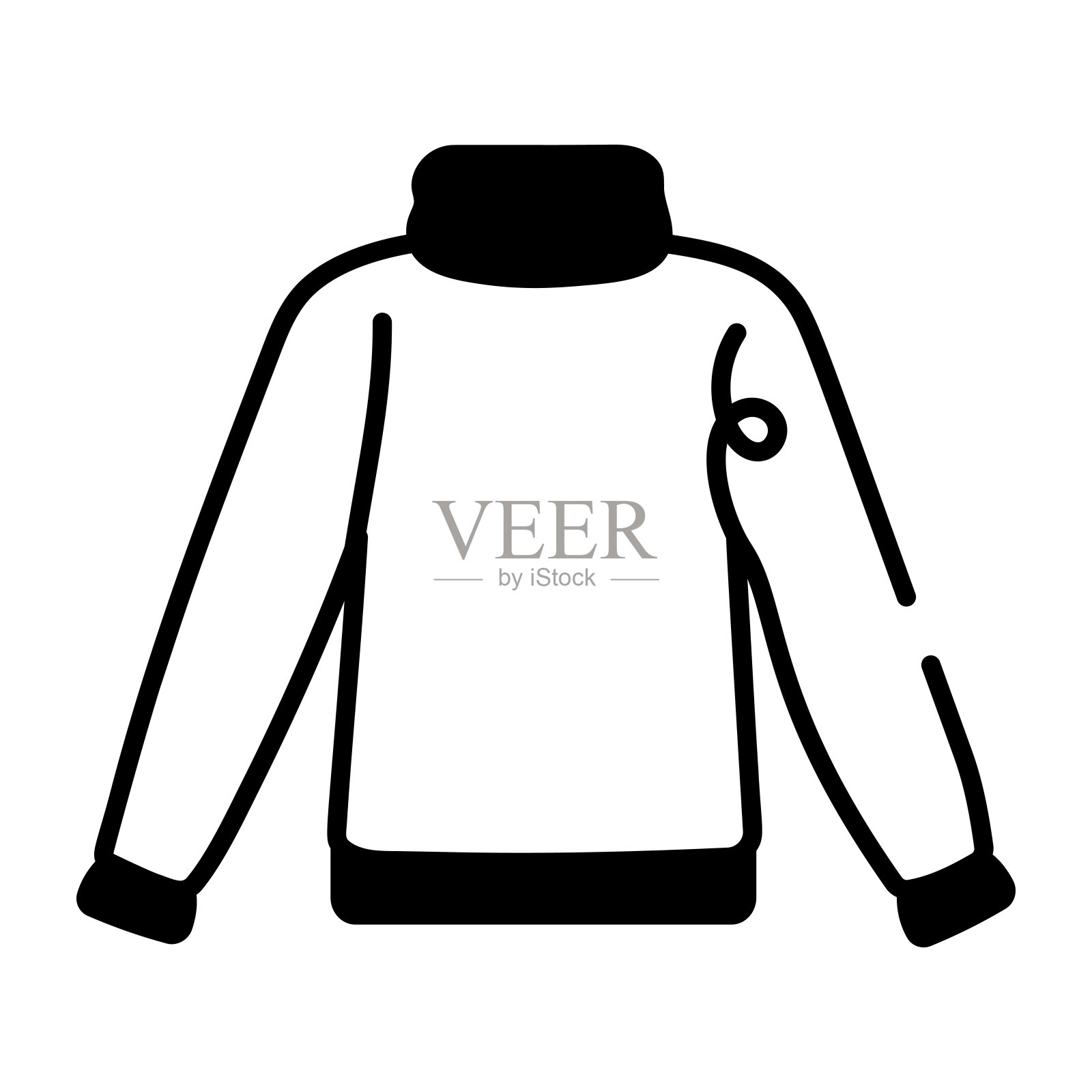 高的脖子插画图片素材