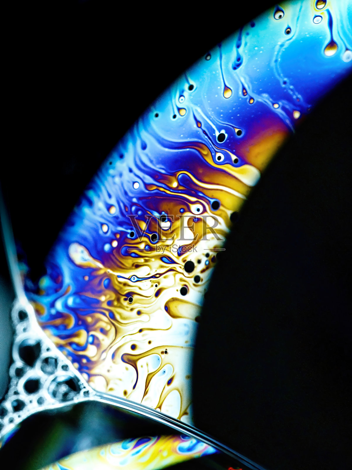 肥皂泡表面照片摄影图片