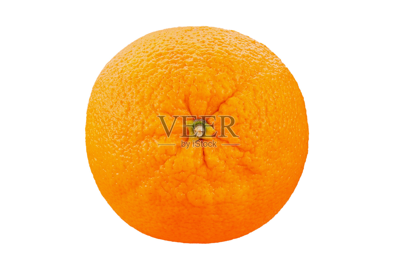 成熟多汁的橙色，孤立在白色背景上。文件包含剪辑路径。照片摄影图片