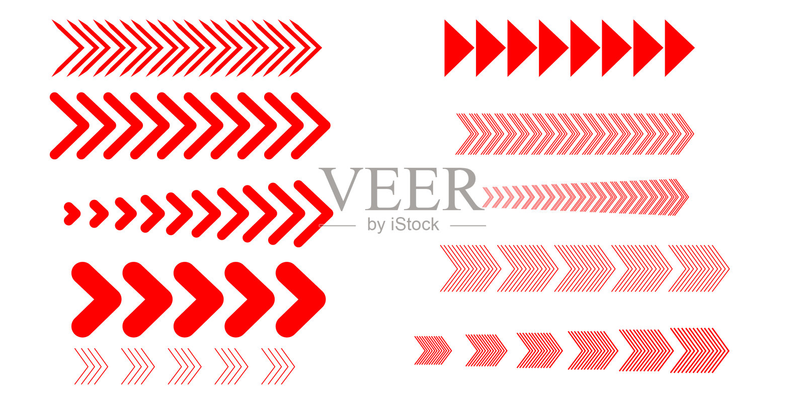 红色箭头030524插画图片素材