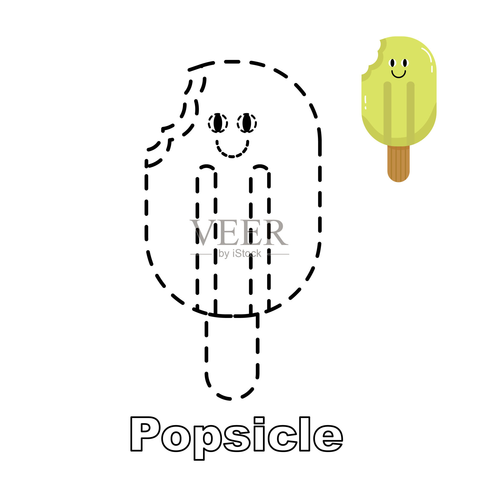 彩色书插画图片素材