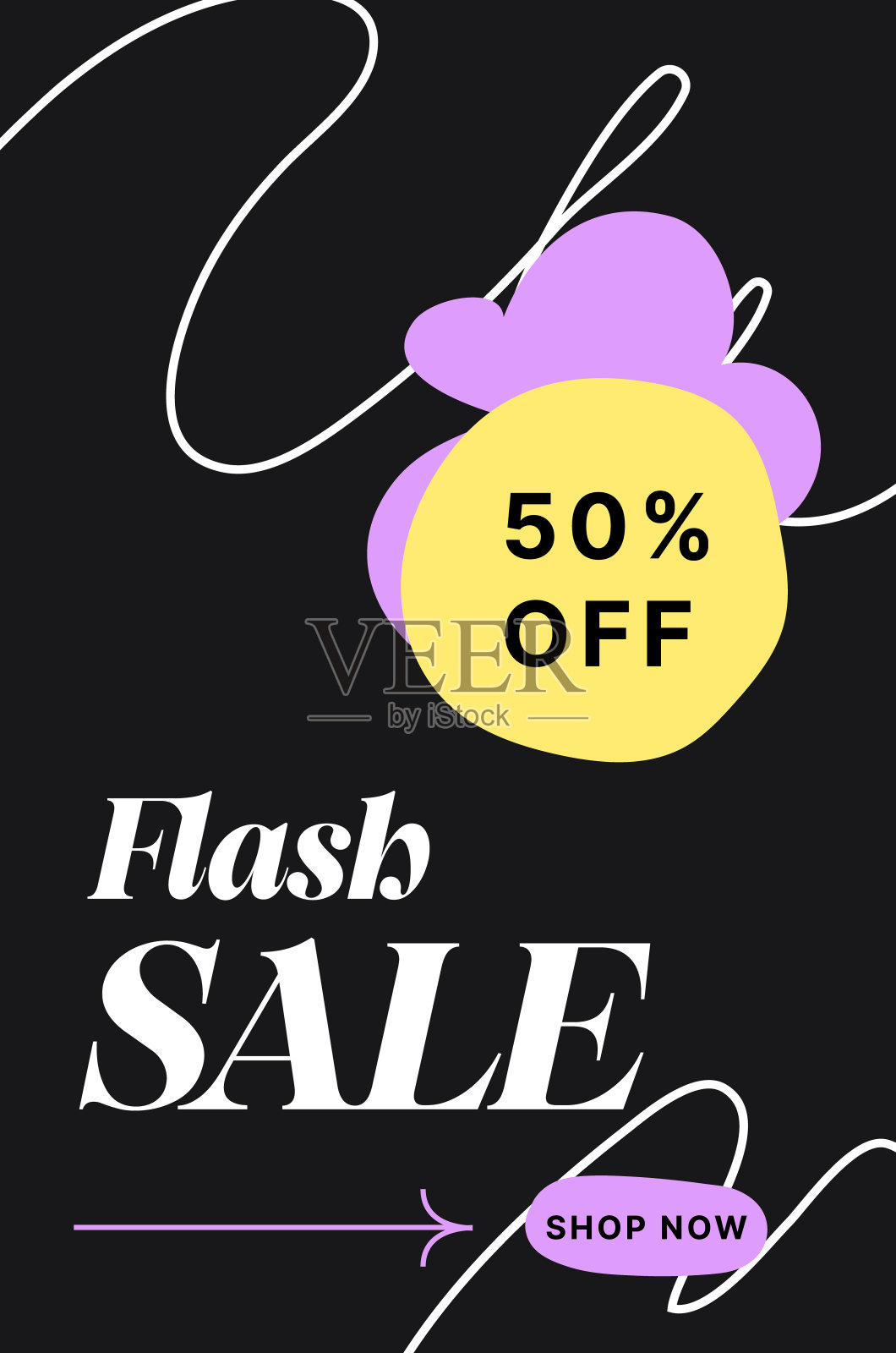 横幅1插画图片素材