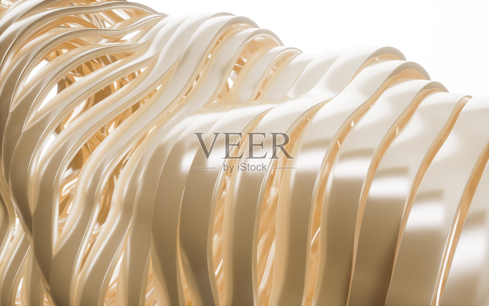 抽象金金属背景，3d渲染。照片摄影图片