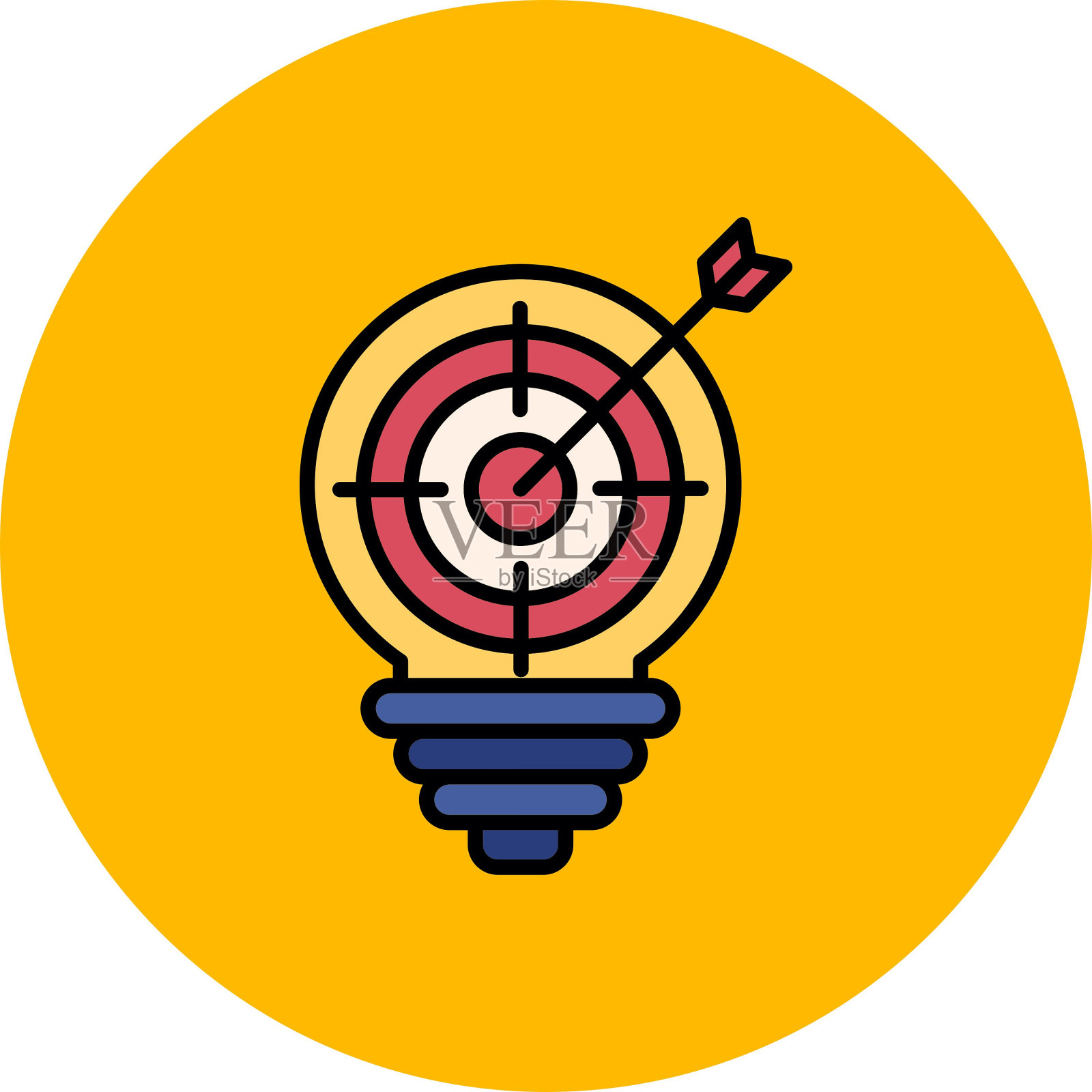 战略图标插画图片素材