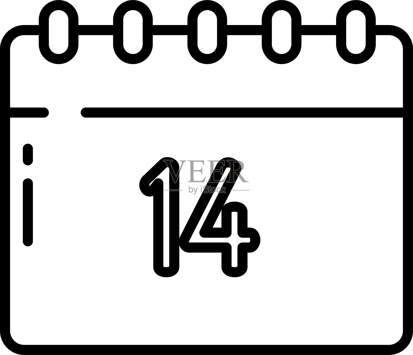 国庆节轮廓矢量插图插画图片素材