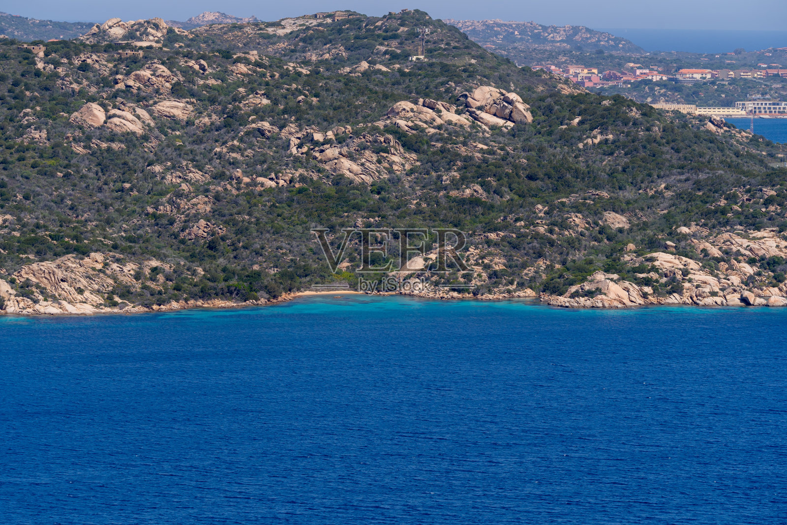 探索撒丁岛美妙的海滩照片摄影图片