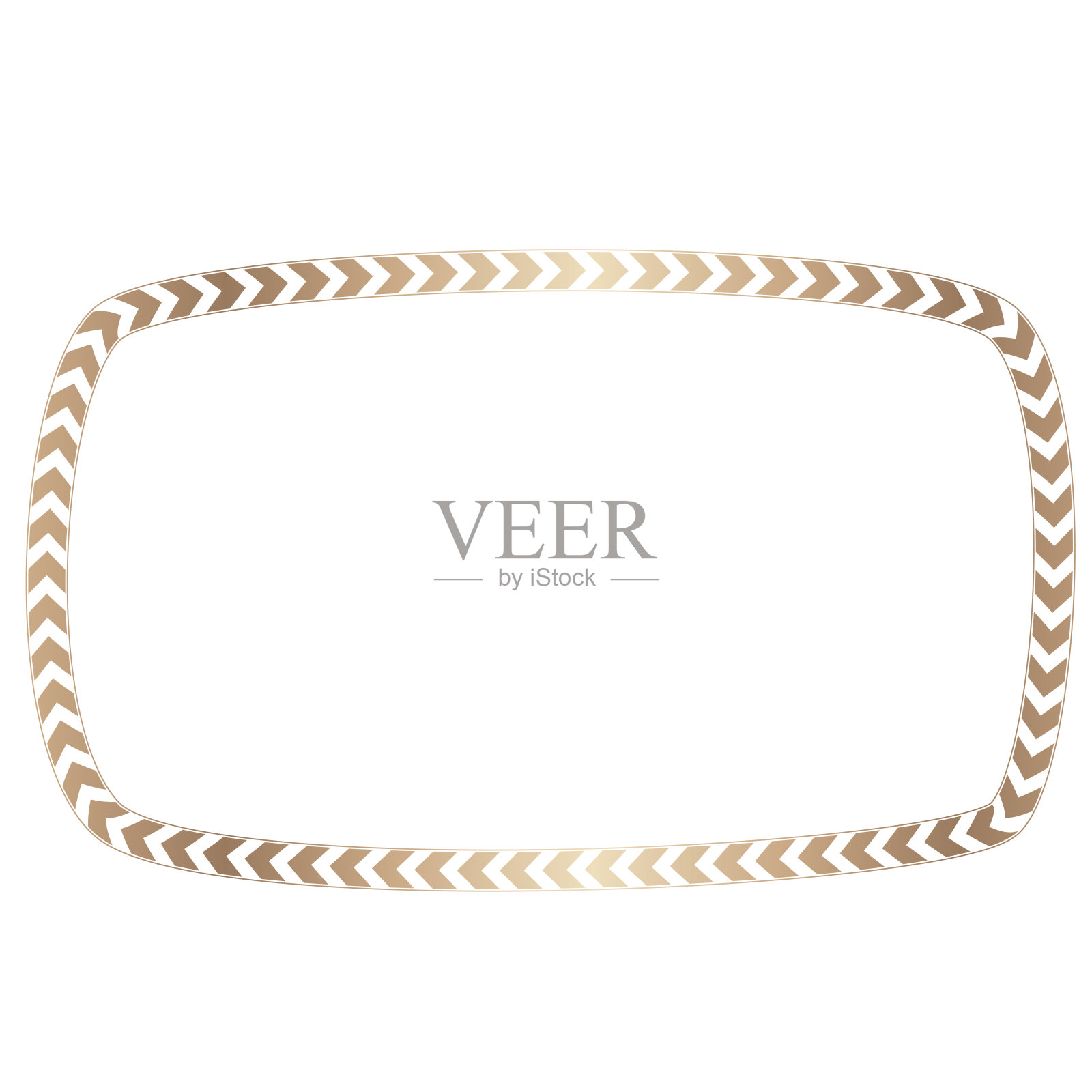 黄金箭头矩形复古框架水平框架复古框架箭头符号金色相框豪华金色框架金色边框金色矢量皇室边框复古徽章装饰元素孤立的背景插画图片素材