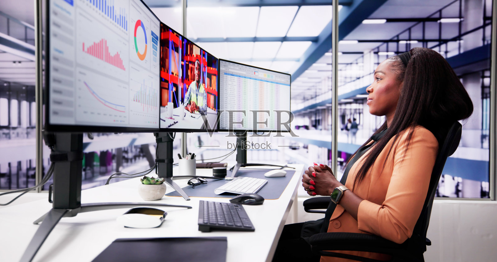 在线视频会议电话照片摄影图片