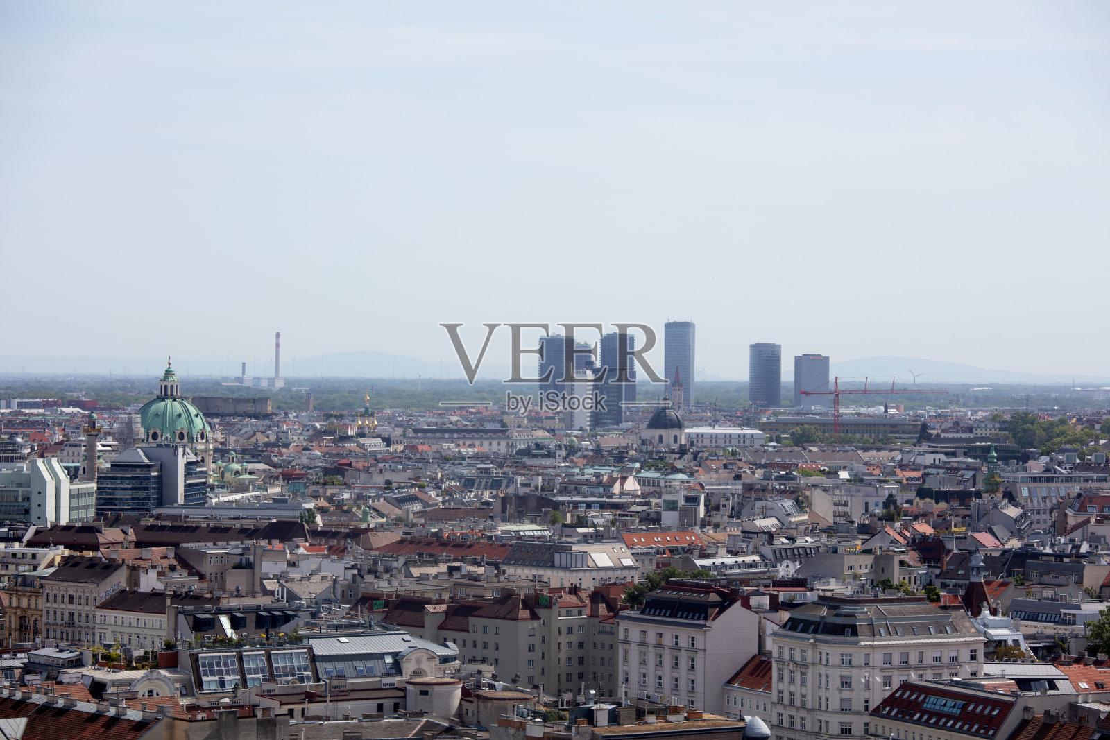 从360°海洋天空餐厅俯瞰奥地利维也纳照片摄影图片