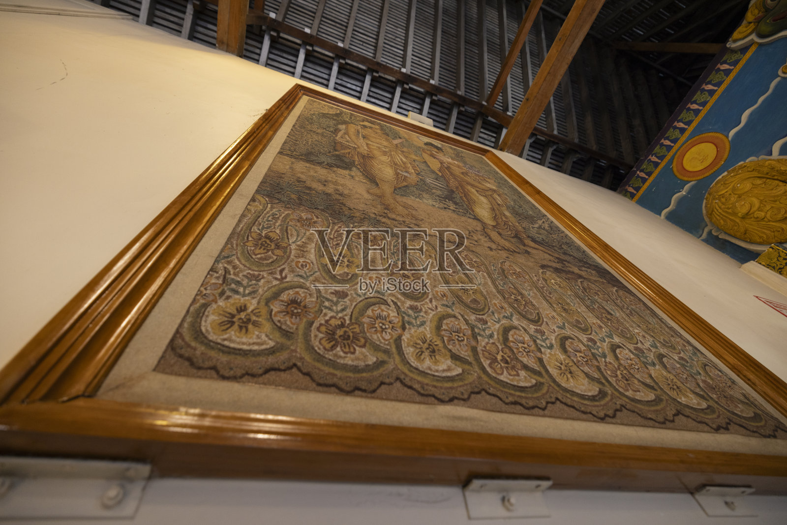 佛牙寺内的丹塔王子画(Sri Dalada Maligawa)照片摄影图片