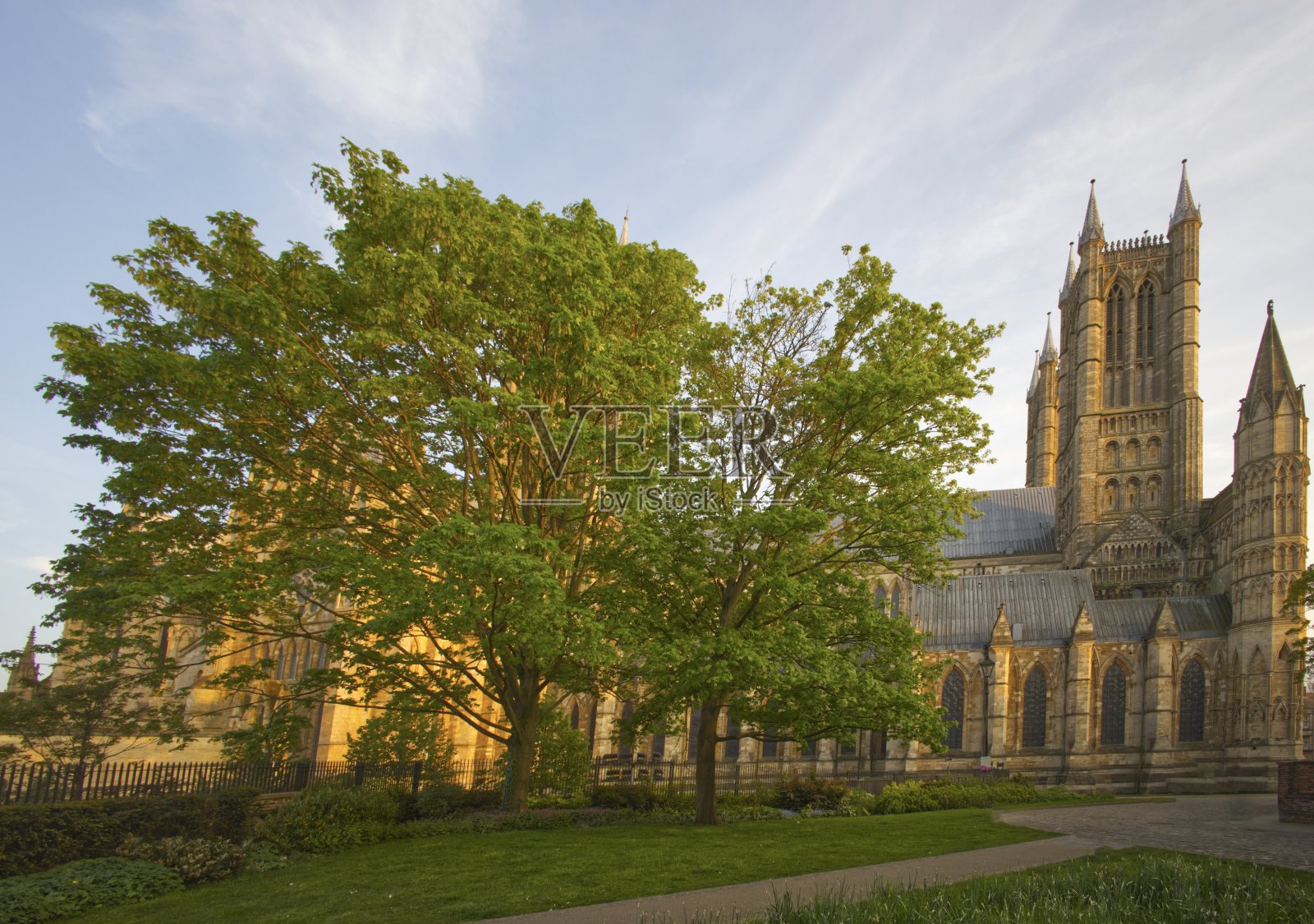 林肯大教堂照片摄影图片