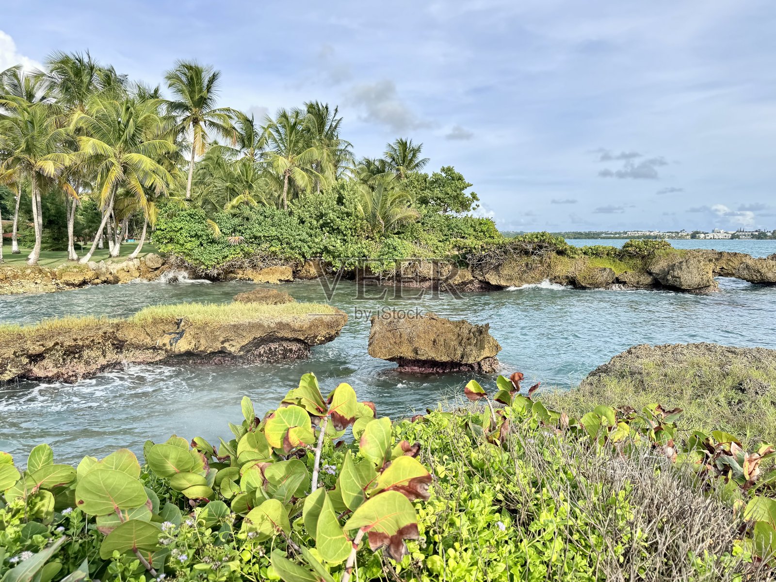 加勒比海景观照片摄影图片