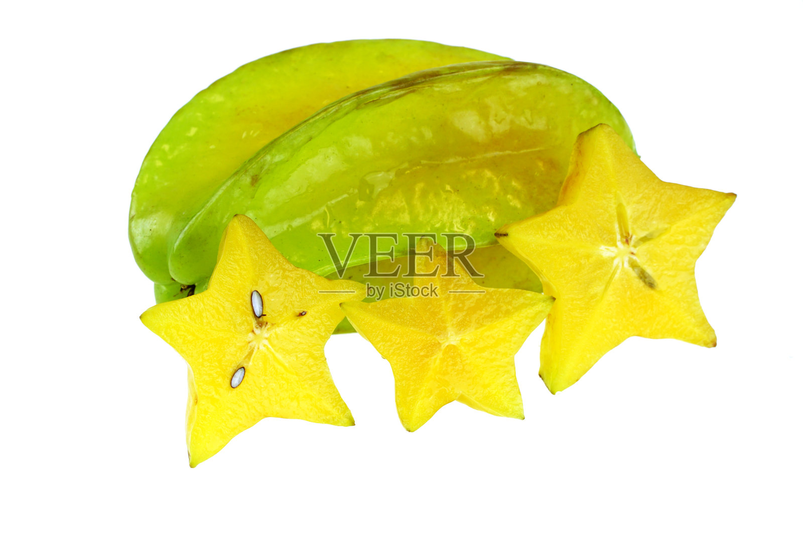 特写焦糖果孤立在白色背景照片摄影图片