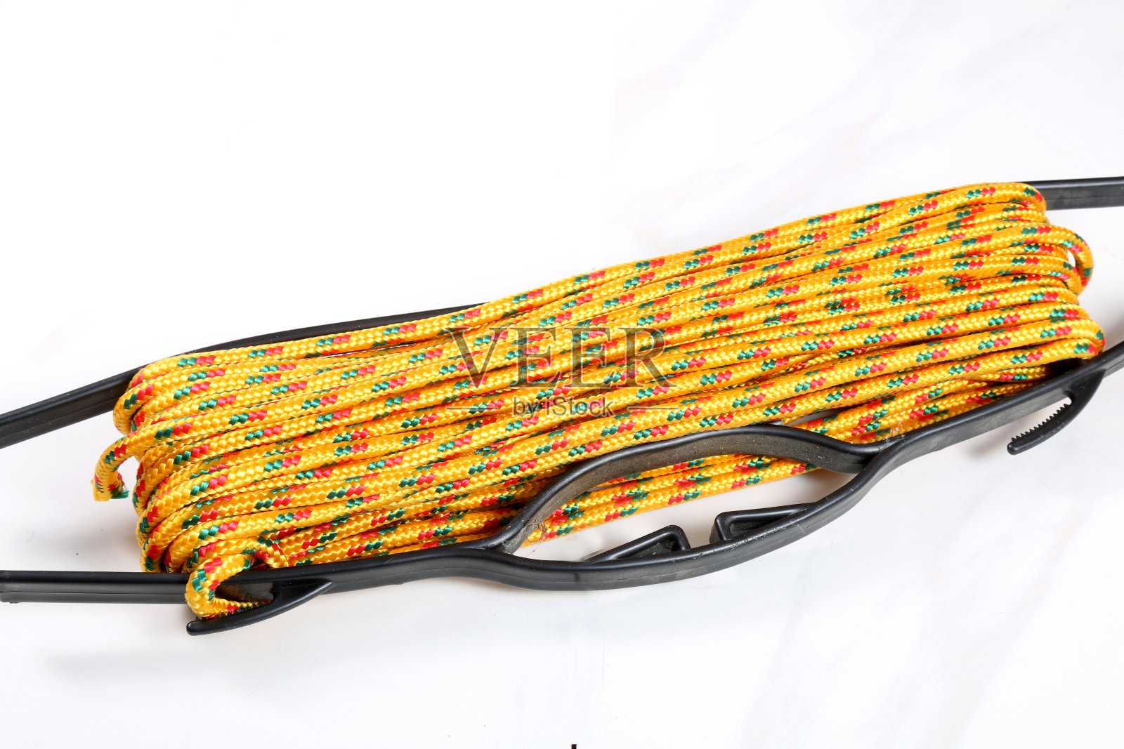 绳上off白色背景照片摄影图片