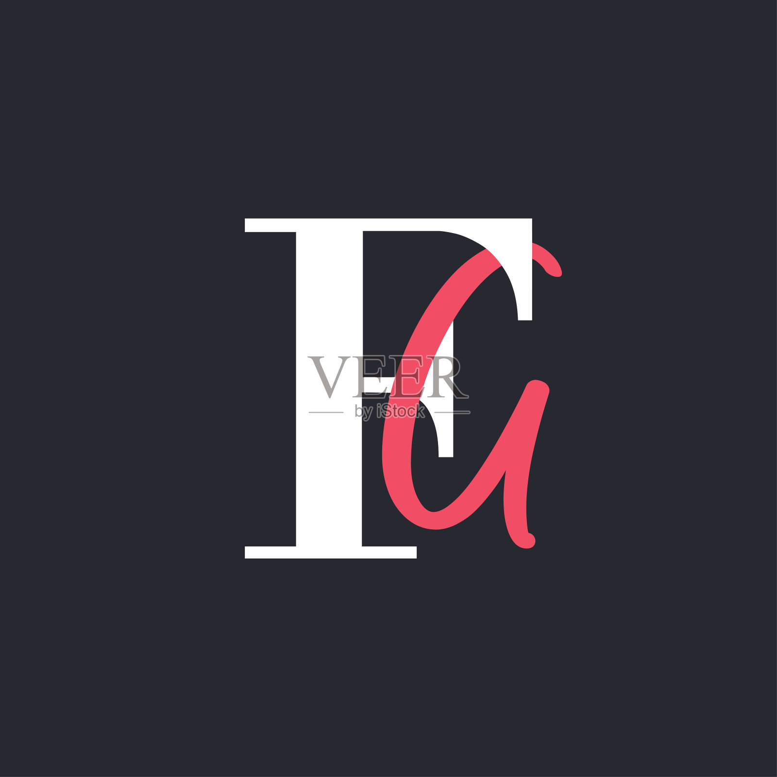 BA字母标志概念。创意最小字母组合B和A标志模板。通用优质标识插画图片素材